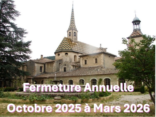 Fermeture Annuelle Octobre 2025 - Mars 2026